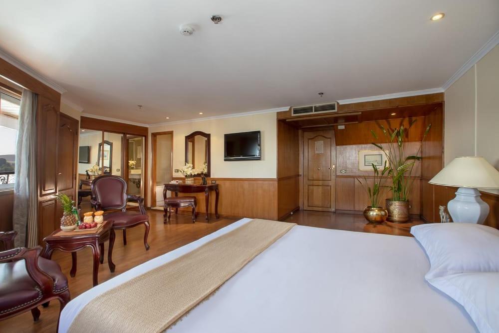 Nile Cruise 3 Nights From Aswan To Luxor Every Friday, Monday And Wednesday With Tours Exterior photo